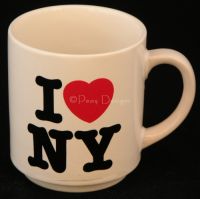 I LOVE NY Stackable Style Coffee Mug